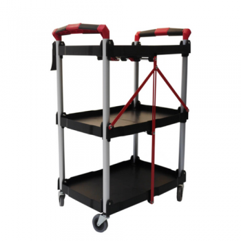 3-tier folding Hotel Restaurant Catering Serving Utility Cart Food Trolley