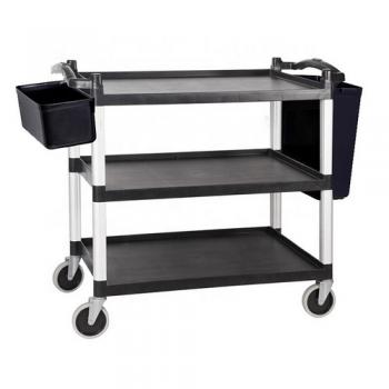 3-tier folding Hotel Restaurant Catering Serving Trolley