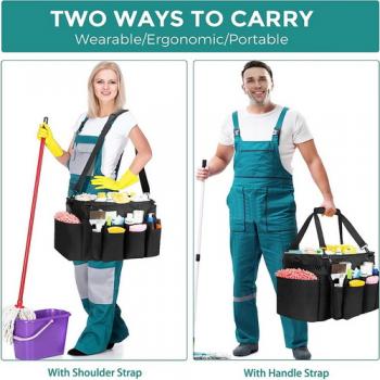 housekeeping cleaning caddy bag 